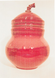 Lidded Jar 14" h x 8" w BY CHRIS KING