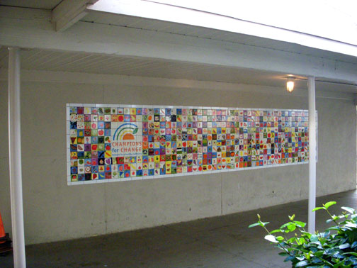 BURBANK ELEMENTARY TILE MURAL